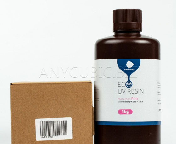 Фото 3 - Фотополімерна смола Anycubic ECO Macaroon Pink (Рожевий) 1КГ