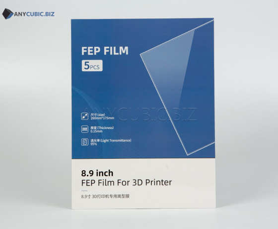 Фото 2 - 5шт. FEP плівка для Anycubic Photon Mono X | Mono X 6K | M3 Plus | Mono X2 | Mono 6ks 260×175 mm