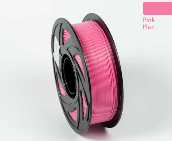 Фото 4 - Рожевий PLA Plus (ПЛА плюс) пластик філамент для 3D принтера 1кг, 1.75мм, 330м Filament