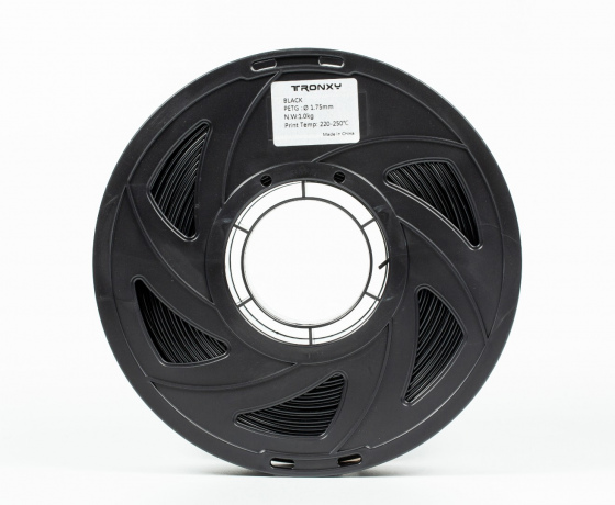 Фото 8 - Чорний PETG пластик Tronxy для 3D принтера 330m | 1 кг | 1,75 мм