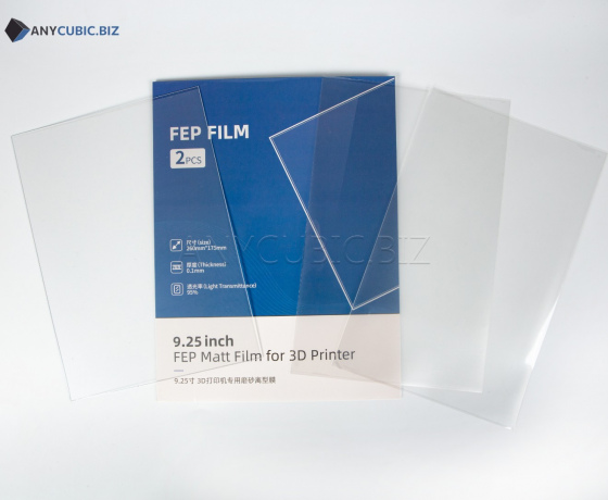 Фото 4 - Тефлонова FEP Матова плівка для Photon M3 Plus 2шт 260×175 mm