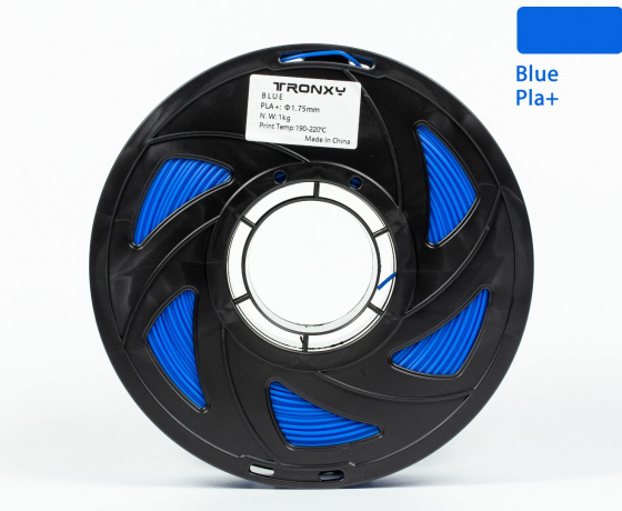 Фото 6 - Pla ПЛА філамент Синій PLA для 3D-друку 1,75 мм 1 кг. Тронксі