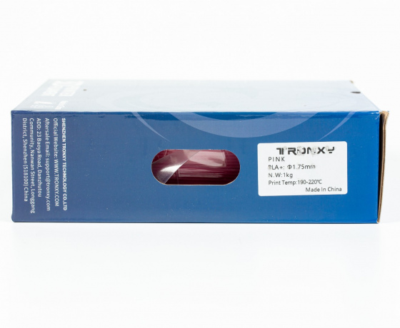 Фото 5 - Рожевий PLA пластик Tronxy для 3D принтера 340m | 1 кг | 1,75 мм