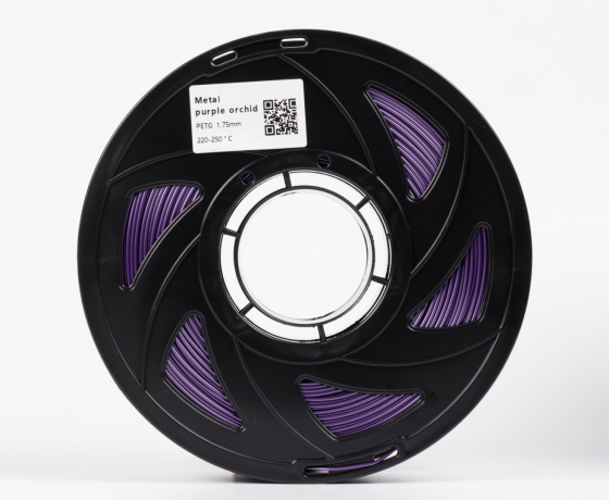 Фото 3 - Пурпурна Орхідея Металік PETG пластик для 3D принтера | PETG Filament Metal purple orchid 1кг | 1.75мм | 330м