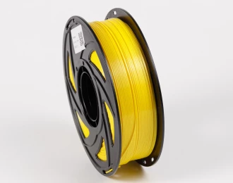 Жовтий Пла Пластик Шовковий \ PLA SILK Yellow 1кг | 1.75мм | 330м