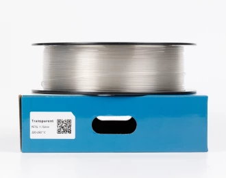 PETG прозорий 1кг | 1.75мм | 330м